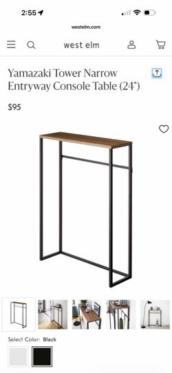 Yamazaki Narrow Entryway Table 24”