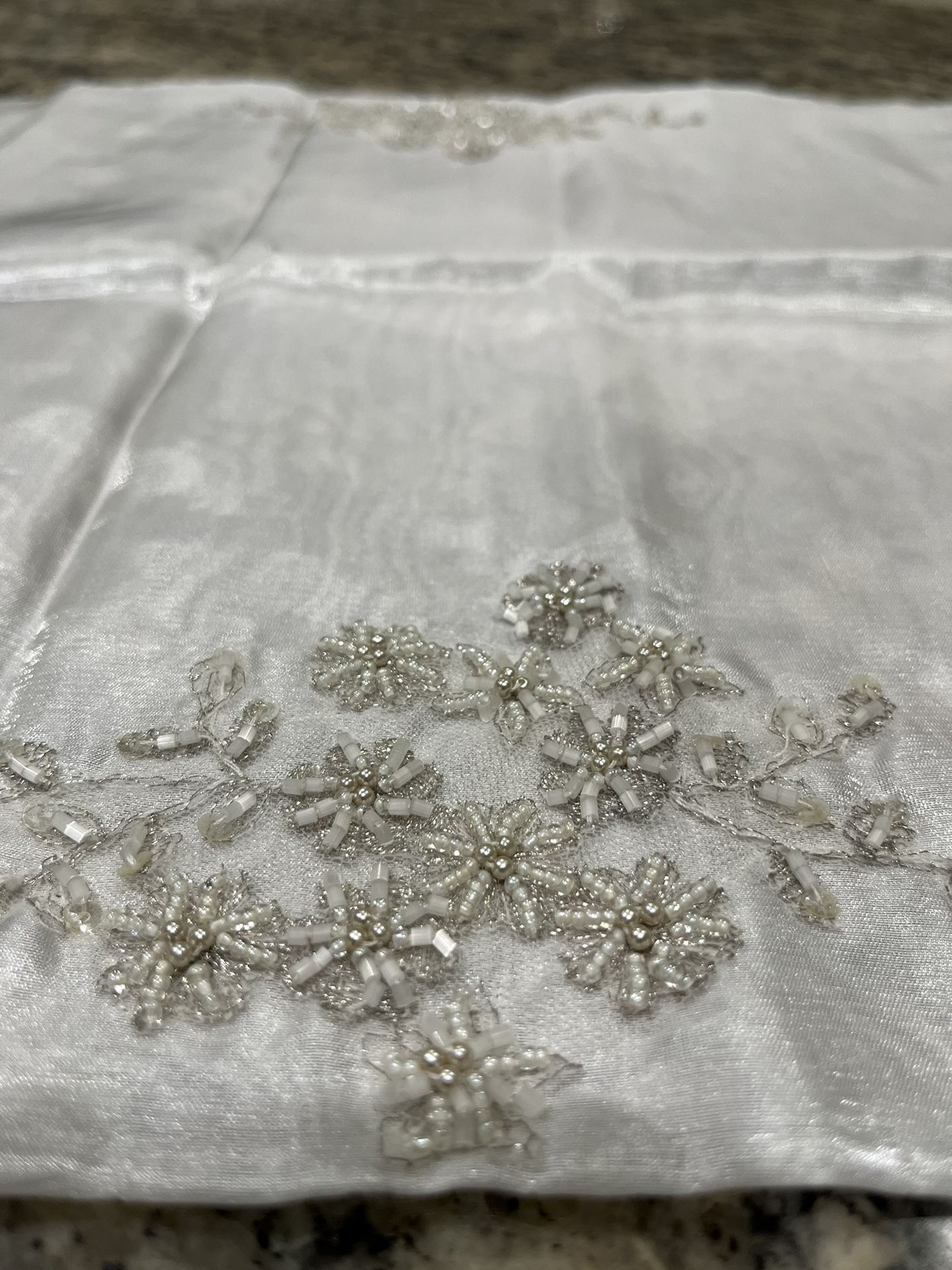 Beautiful table runner can be also used as a shawl for special occasions