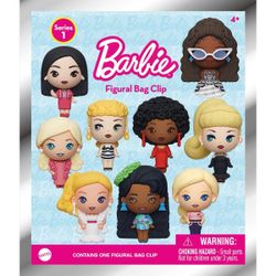 Mattel Barbie Doll Movie Figural Collectible Surprise Blind Bag Clip (Series 1)