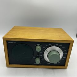 Tivoli Audio Henry Kloss Model One AM/FM Aux Radio Walnut Tan