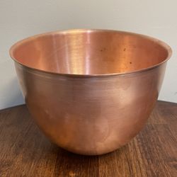 Vintage KitchenAid Copper Bowl Insert for 4.5 Quart Mixers, K45 & K45SS, RARE