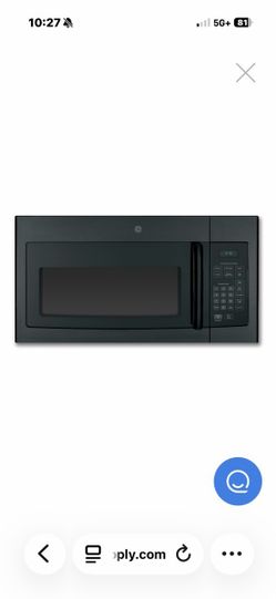 GE over the range microwave