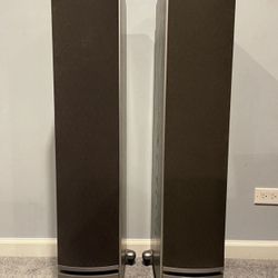 Pair Of Vintage Polk Audio Speakers 