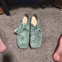 Clark's Original Wallabee Suede Shoes For Men Size 11