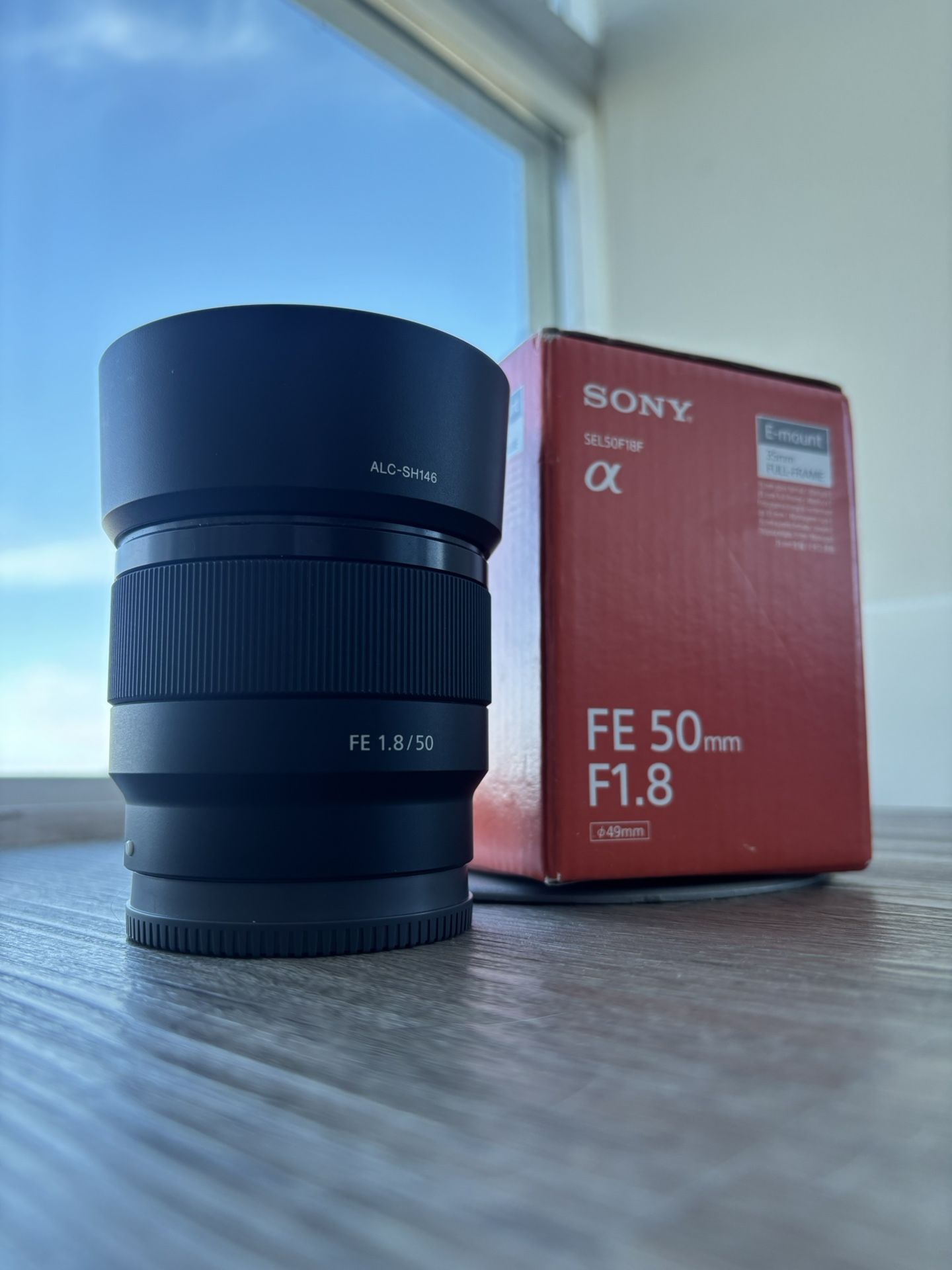 Sony FE 50mm F1.8 Lens
