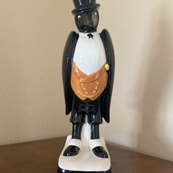 Vintage Old Crow Bourbon Decanter – Figural Crow Bottle – 1960s/70s