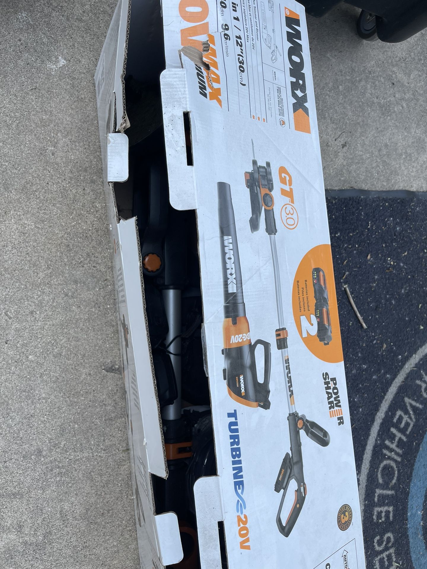 worx weed wacker