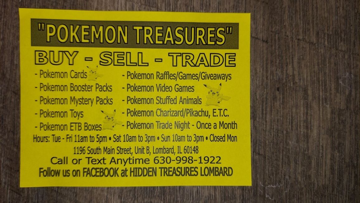 Pokemon Cards and Collectibles