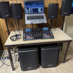 FINANCING AVAILABLE🔥 FULL DJ SET CONTROLLER, SUBS, TWEETERS & LAPTOP W/Virtual DJ🔊