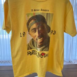 Tupac Shakur Poetic Justice "A Street Romance" Graphic Tee