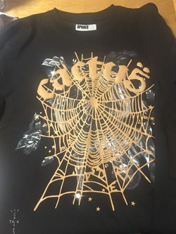 travis scott x sp5der tee