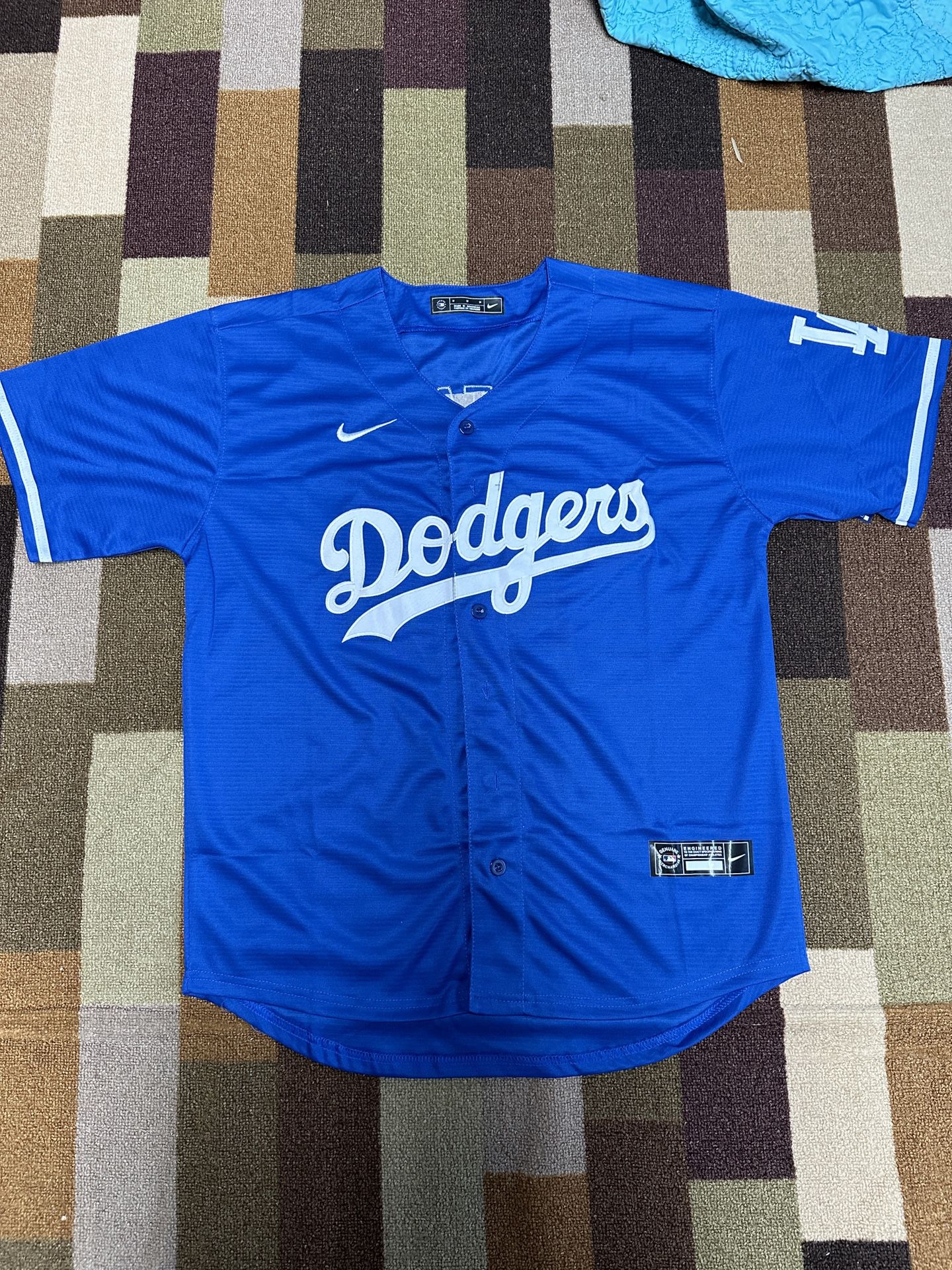 Shohei Ohtani LA Dodgers Mens Blue Baseball Jersey