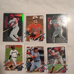 Newer TOPPS Baseball Cards