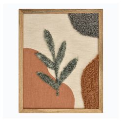 Wood Wall Art Floral Wall Sculpture - NEW