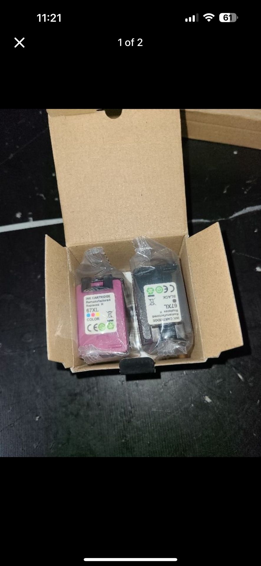 [New] 67XL Printer Ink Replacement