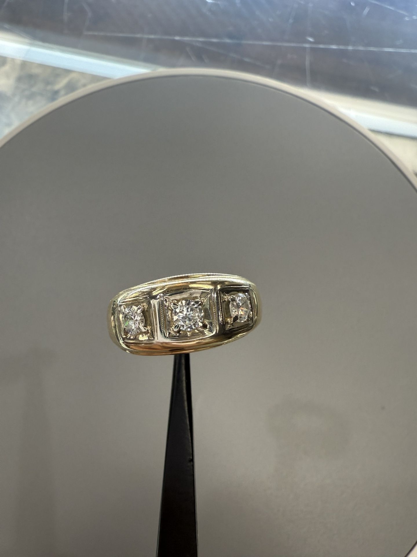 14KYG Gent’s Diamond Band