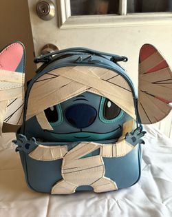 Loungefly Disney Mummy Stitch Mini Backpack