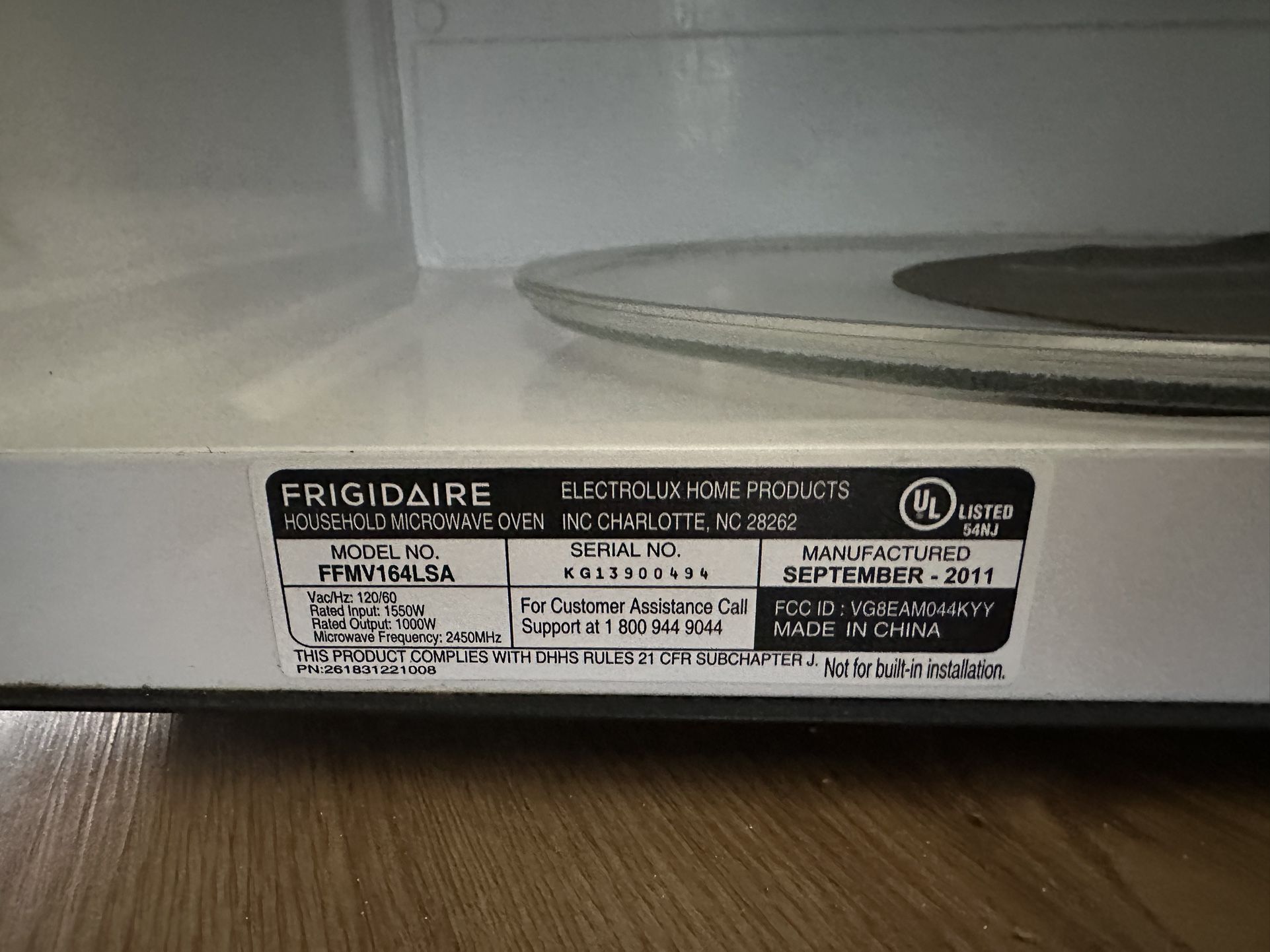 Over-The-Range Microwave