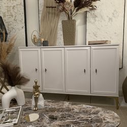 Bellanos White Buffets And Sideboard 60’ 