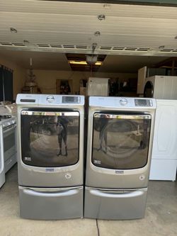 Maytag washer and gas dryer