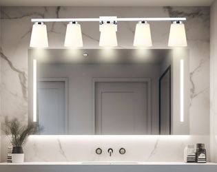 5 Light Bathroom Vanity Light Fixture