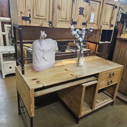 Desk W/Hutch Top Rustic Located at Bell Road & 28th street.   Another Time Around Furniture 