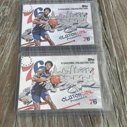 2025 Topps VJ Edgecombe X2