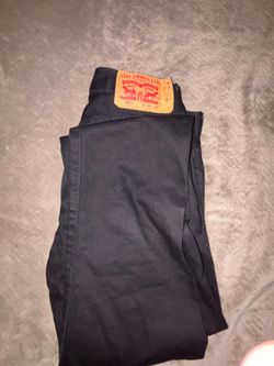 Black 501 jeans