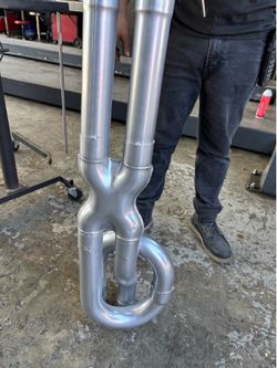 Equal length loop with X pipe
