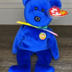 TY Beanie Baby Clubby Plush 1st Print Rare