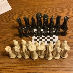 Ceramic Chess Set