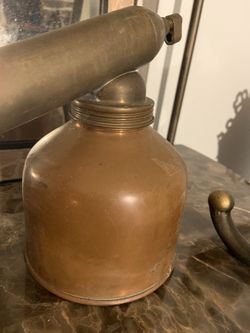 Vintage copper and brass sprayer