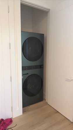 Lg stackable washer/dryer