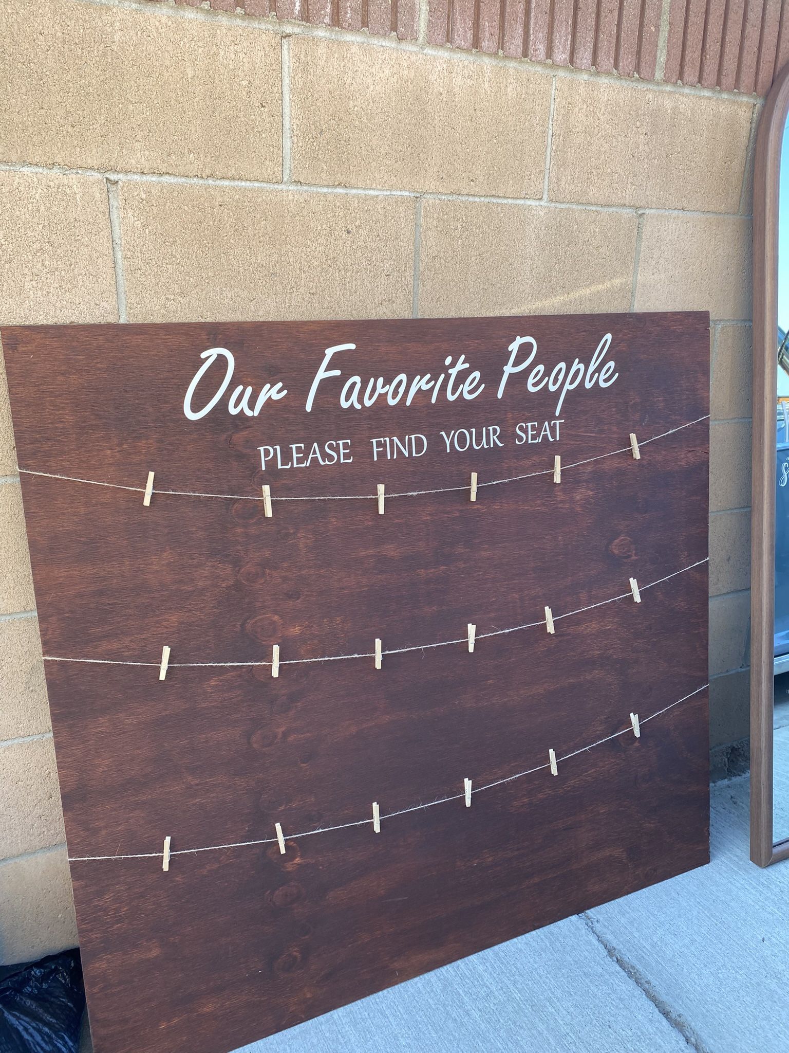 Our Favorite People Seating Chart