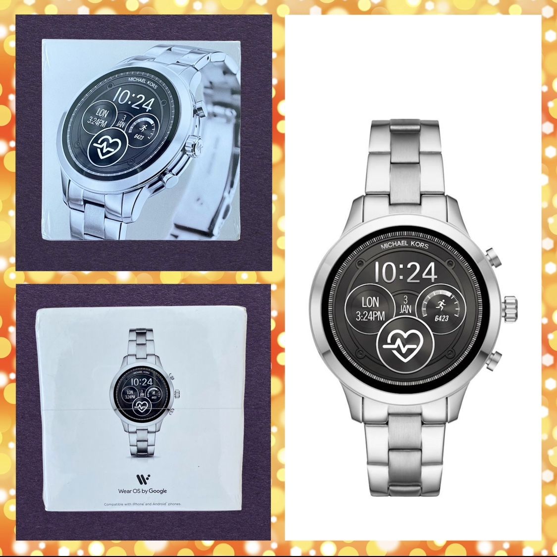 Kalinga Ashok Michael Kors Sofie Smartwatch Compatible With Iphone