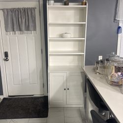 White Shelf Cabinet 