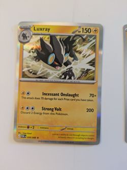 Luxeay Pokemon Card POR 028