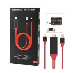 HDMI Cable CORD Phone to TV HDTV Adapter for iPhone iPad