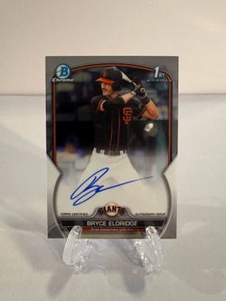 2023 Bowman Draft - Chrome Prospect Autographs Bryce Eldridge #CDA-BE (RC)