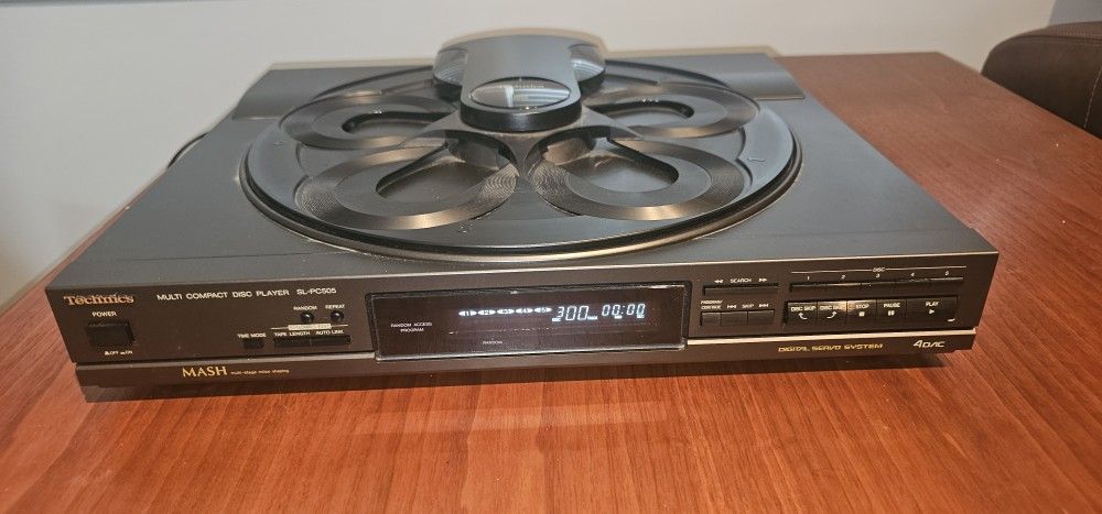 Technics Multi Compact Disc Player SL-PC505 5 CD Top Load System