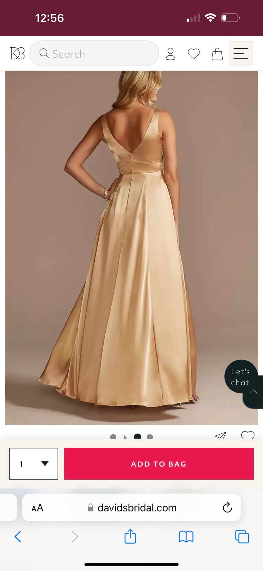 grey halter neck bridesmaid dresses The Halter Slit Gown main image 0