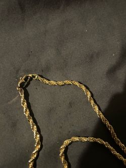 Solid 14k gold chain