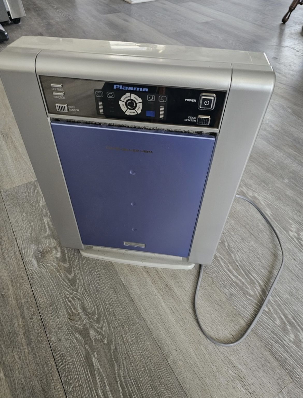 Kenmore Plasma Air Cleaner Model 85500 Nano Silver Hepa Indoor Purifier