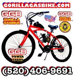 2-stroke DIY motorized bike system with 26" bike starting at $325 firm Hello. I have for sale a new complete kit motorized bike system that include