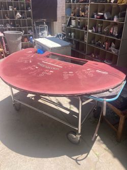 Casino poker/21 table top