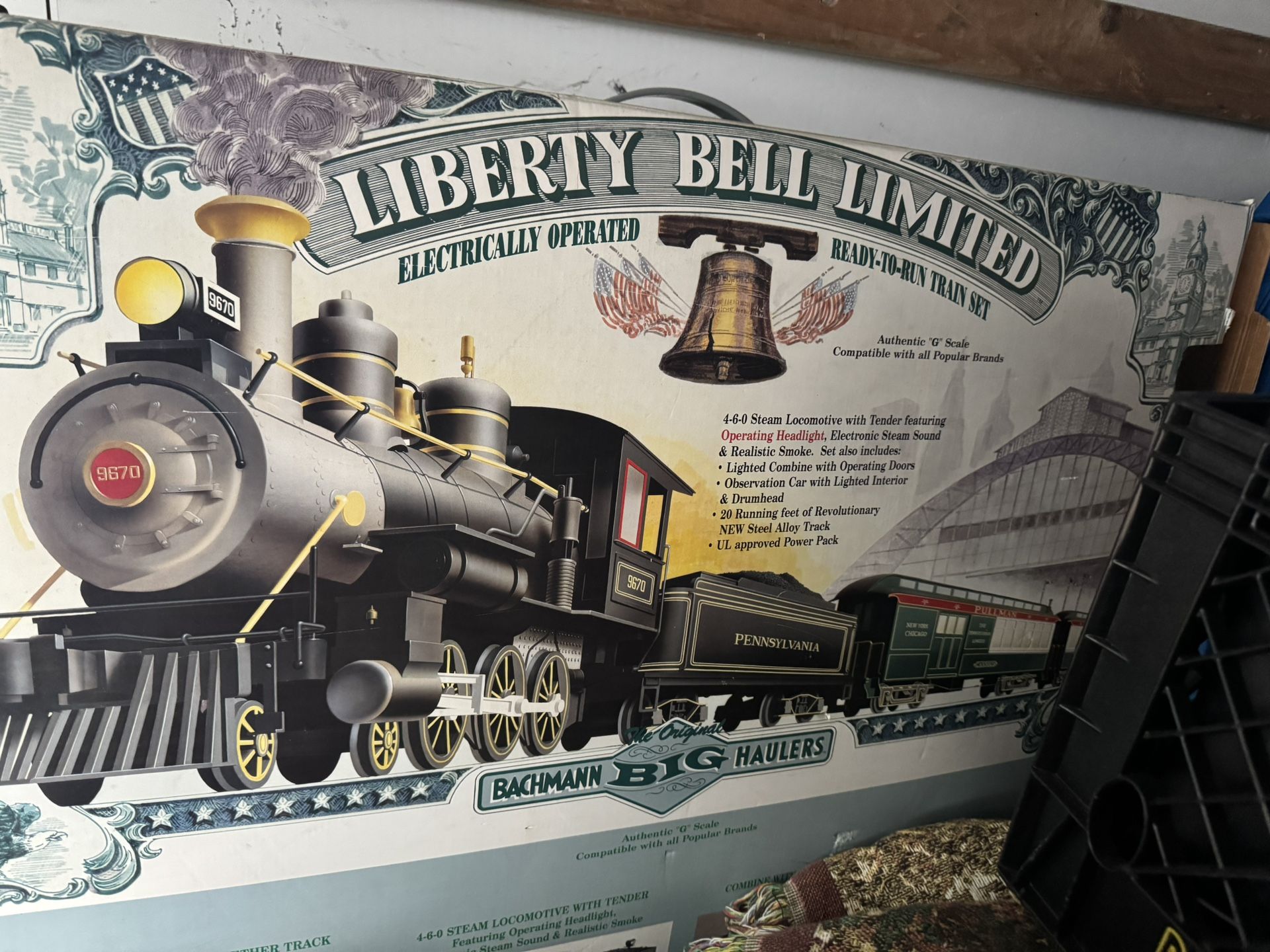Bachmann Big Hauler Liberty Bell G-Scale