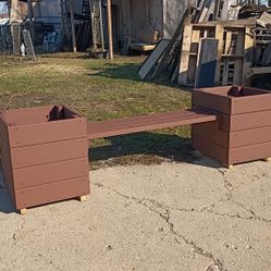 Bench/ Planters 