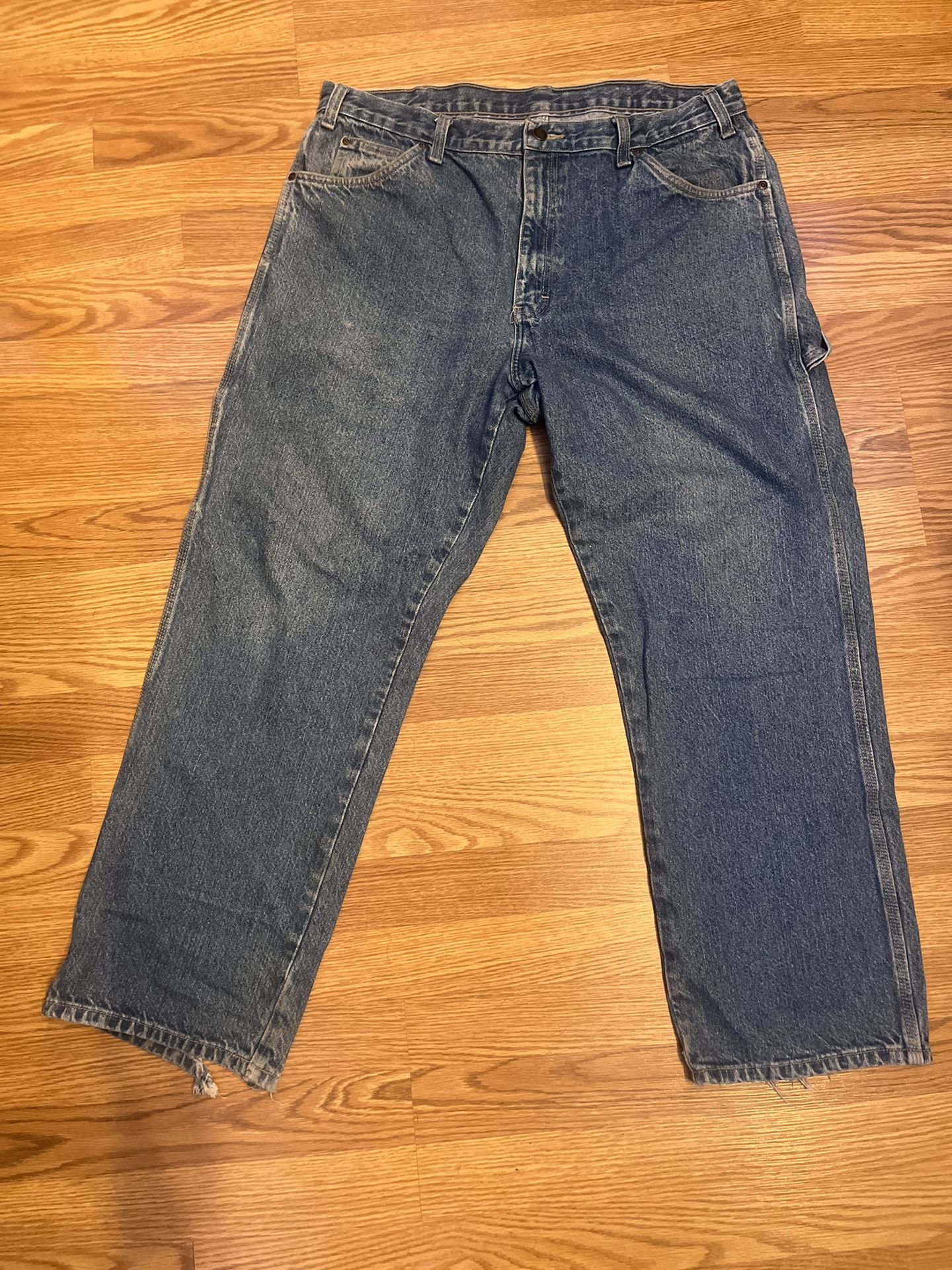 Blue Dickies Carpenter Jeans 38x32