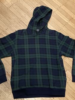 Vintage Polo Plaid Hoodie Size Medium