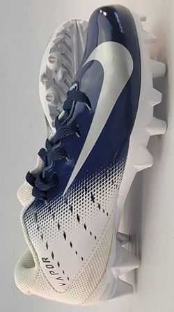 Brand New Nike Vapor Untouchable Navy White Football Cleats Kids Size 6